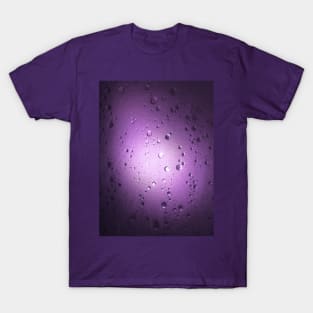 Light Through Shower Door – Purple T-Shirt